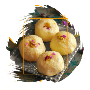 Misti, bengali sweets / bengalesische Süßigkeiten, tenbon